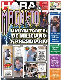 Capa do jornal Meia Hora 11/08/2020