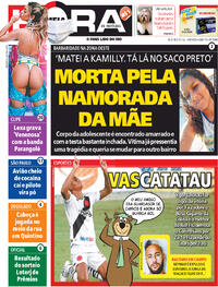 Capa do jornal Meia Hora 14/09/2020