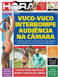 Capa do jornal Meia Hora 15/08/2020