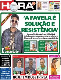 Capa do jornal Meia Hora 20/09/2020