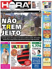 Capa do jornal Meia Hora 20/10/2020