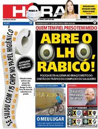 Capa do jornal Meia Hora 23/07/2020