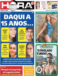 Capa do jornal Meia Hora 27/09/2020
