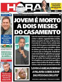Capa do jornal Meia Hora 29/07/2020