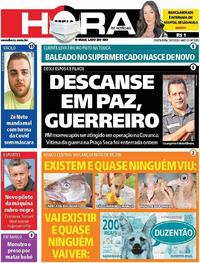 Capa do jornal Meia Hora 30/07/2020