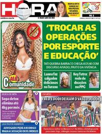 Capa do jornal Meia Hora 30/08/2020