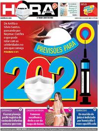 Capa do jornal Meia Hora 31/12/2020