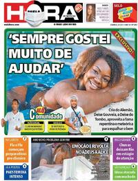 Capa do jornal Meia Hora 03/01/2021