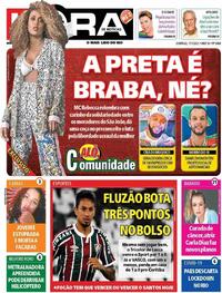 Capa do jornal Meia Hora 17/01/2021