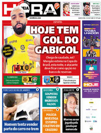 Capa do jornal Meia Hora 01/05/2024