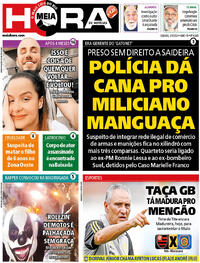 Capa do jornal Meia Hora 02/03/2024