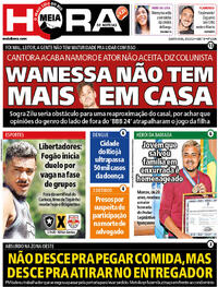 Capa do jornal Meia Hora 06/03/2024