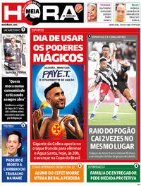 Capa do jornal Meia Hora 07/03/2024