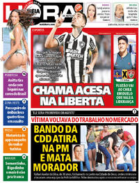 Capa do jornal Meia Hora 09/05/2024