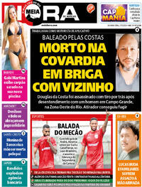 Capa do jornal Meia Hora 27/05/2024