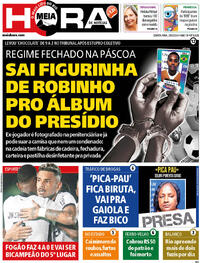 Capa do jornal Meia Hora 28/03/2024