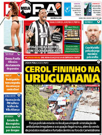 Capa do jornal Meia Hora 29/02/2024