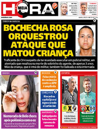 Capa do jornal Meia Hora 02/08/2025
