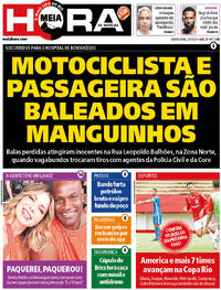Capa do jornal Meia Hora 03/07/2025