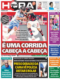 Capa do jornal Meia Hora 03/10/2025