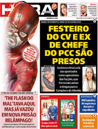 Capa do jornal Meia Hora 04/07/2025