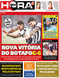 Capa do jornal Meia Hora 05/06/2025