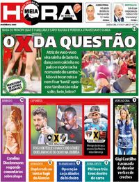 Capa do jornal Meia Hora 05/11/2025