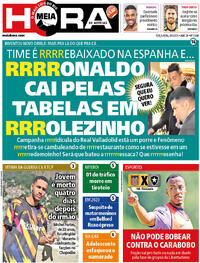 Capa do jornal Meia Hora 06/05/2025