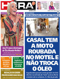 Capa do jornal Meia Hora 07/09/2025