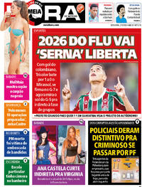 Capa do jornal Meia Hora 07/11/2025