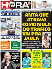Capa do jornal Meia Hora 09/09/2025