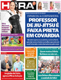 Capa do jornal Meia Hora 12/10/2025