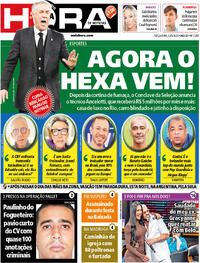 Capa do jornal Meia Hora 13/05/2025