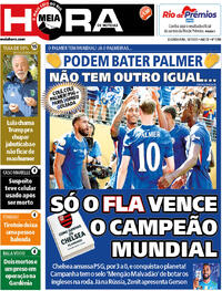 Capa do jornal Meia Hora 14/07/2025