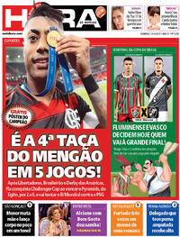 Capa do jornal Meia Hora 14/12/2025