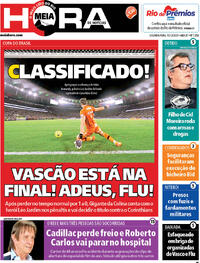 Capa do jornal Meia Hora 15/12/2025