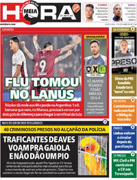 Capa do jornal Meia Hora 17/09/2025