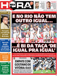 Capa do jornal Meia Hora 18/12/2025