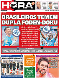 Capa do jornal Meia Hora 19/06/2025