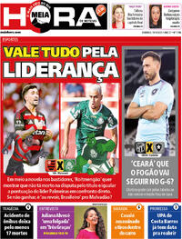 Capa do jornal Meia Hora 19/10/2025