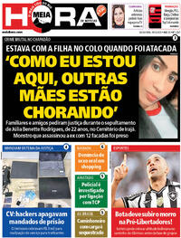 Capa do jornal Meia Hora 19/12/2025