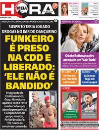 Capa do jornal Meia Hora 20/09/2025