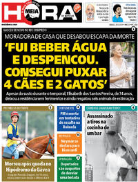 Capa do jornal Meia Hora 20/12/2025