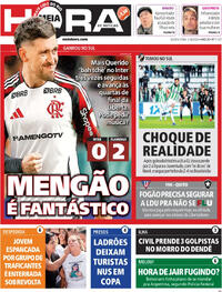 Capa do jornal Meia Hora 21/08/2025