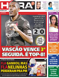 Capa do jornal Meia Hora 21/10/2025