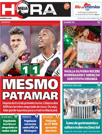 Capa do jornal Meia Hora 22/09/2025