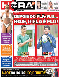 Capa do jornal Meia Hora 22/11/2025