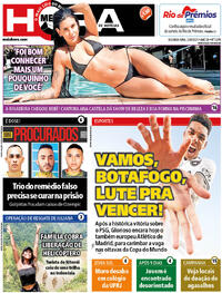 Capa do jornal Meia Hora 23/06/2025