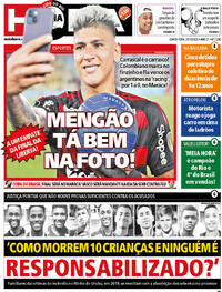 Capa do jornal Meia Hora 23/10/2025