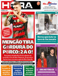 Capa do jornal Meia Hora 26/05/2025